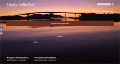 Desktop Screenshot of heroy.kulturhus.no