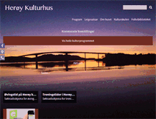 Tablet Screenshot of heroy.kulturhus.no